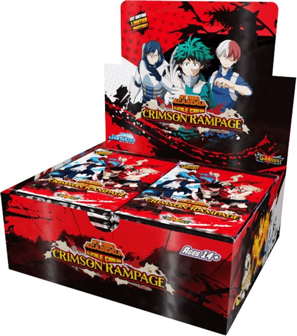 My Hero Academia: Crimson Rampage - Booster Box