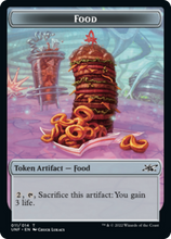 Load image into Gallery viewer, Zombie Employee // Food (011) Double-sided Token [Unfinity Tokens]
