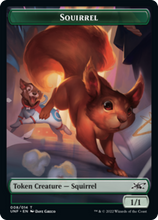 Load image into Gallery viewer, Squirrel // Treasure (013) Double-sided Token [Unfinity Tokens]
