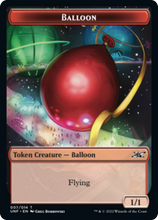 Load image into Gallery viewer, Teddy Bear // Balloon Double-sided Token [Unfinity Tokens]

