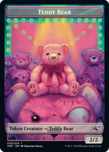 Load image into Gallery viewer, Teddy Bear // Food (010) Double-sided Token [Unfinity Tokens]
