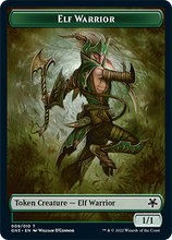 Load image into Gallery viewer, Soldier // Elf Warrior Double-sided Token [Game Night: Free-for-All]
