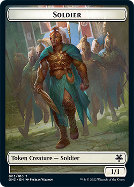 Soldier // Drake Double-sided Token [Game Night: Free-for-All]