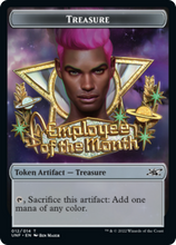 Load image into Gallery viewer, Squirrel // Treasure (012) Double-sided Token [Unfinity Tokens]
