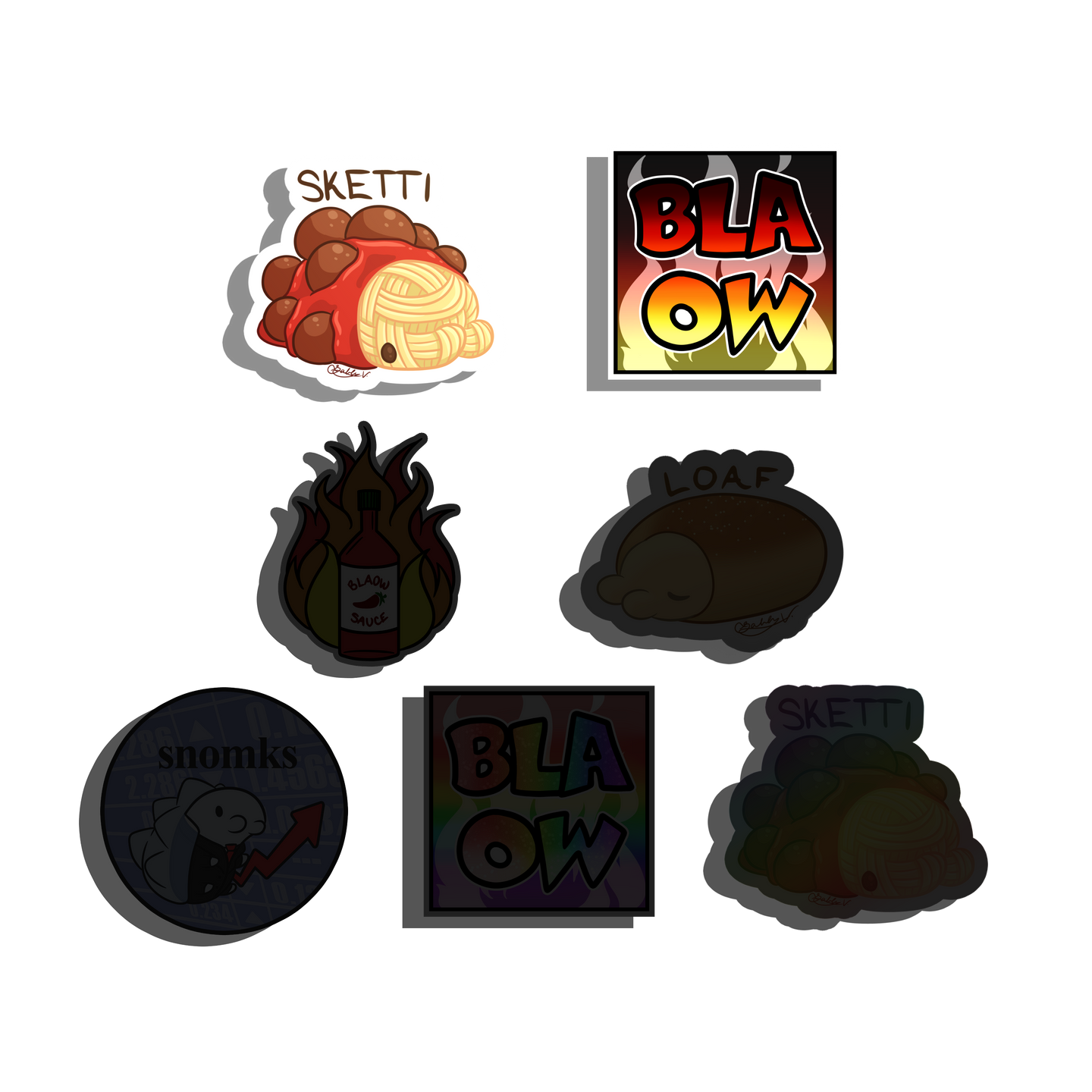 BLAOW Lite Sticker Pack (add-on)